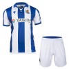 Officiële Voetbalshirt + Korte Broek Real Sociedad Thuis 2024-25 - Kids